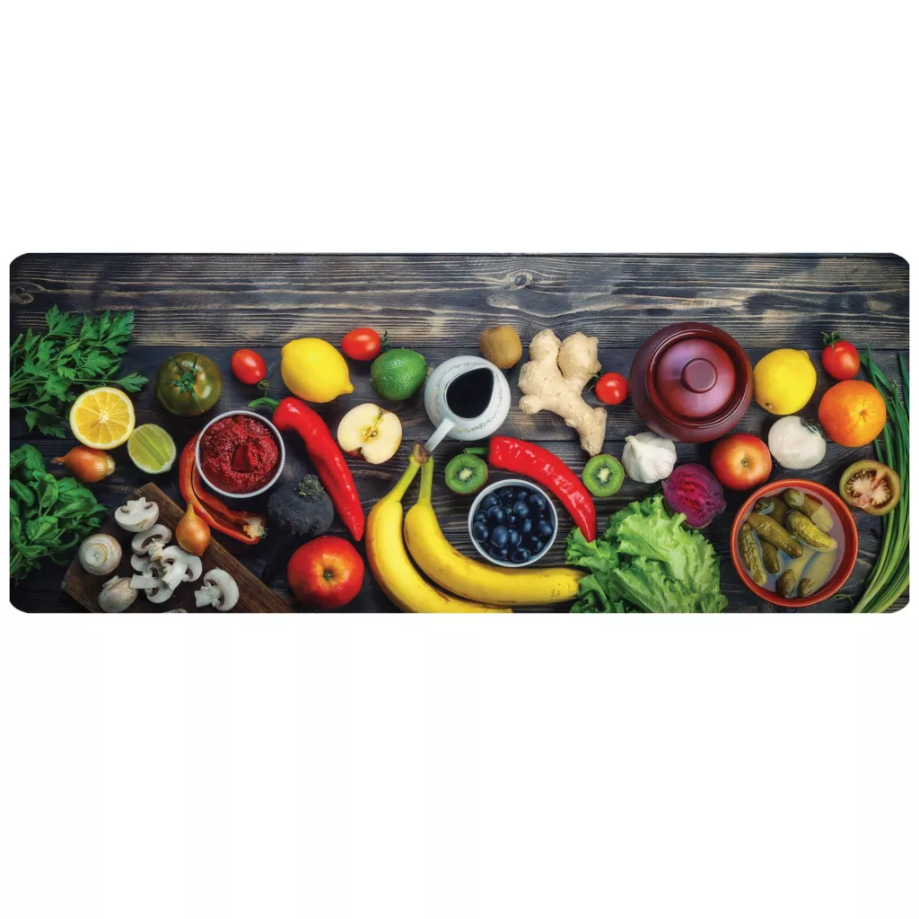 پادری مدل آشپزخانه طرح میوه کد L6/613 سایز 46×109 سانتی متر