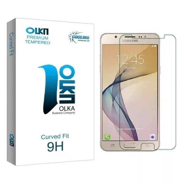 محافظ صفحه نمایش شیشه ای کولینگ مدل OLKA Glass مناسب برای گوشی موبایل سامسونگ Galaxy J7 Prime
