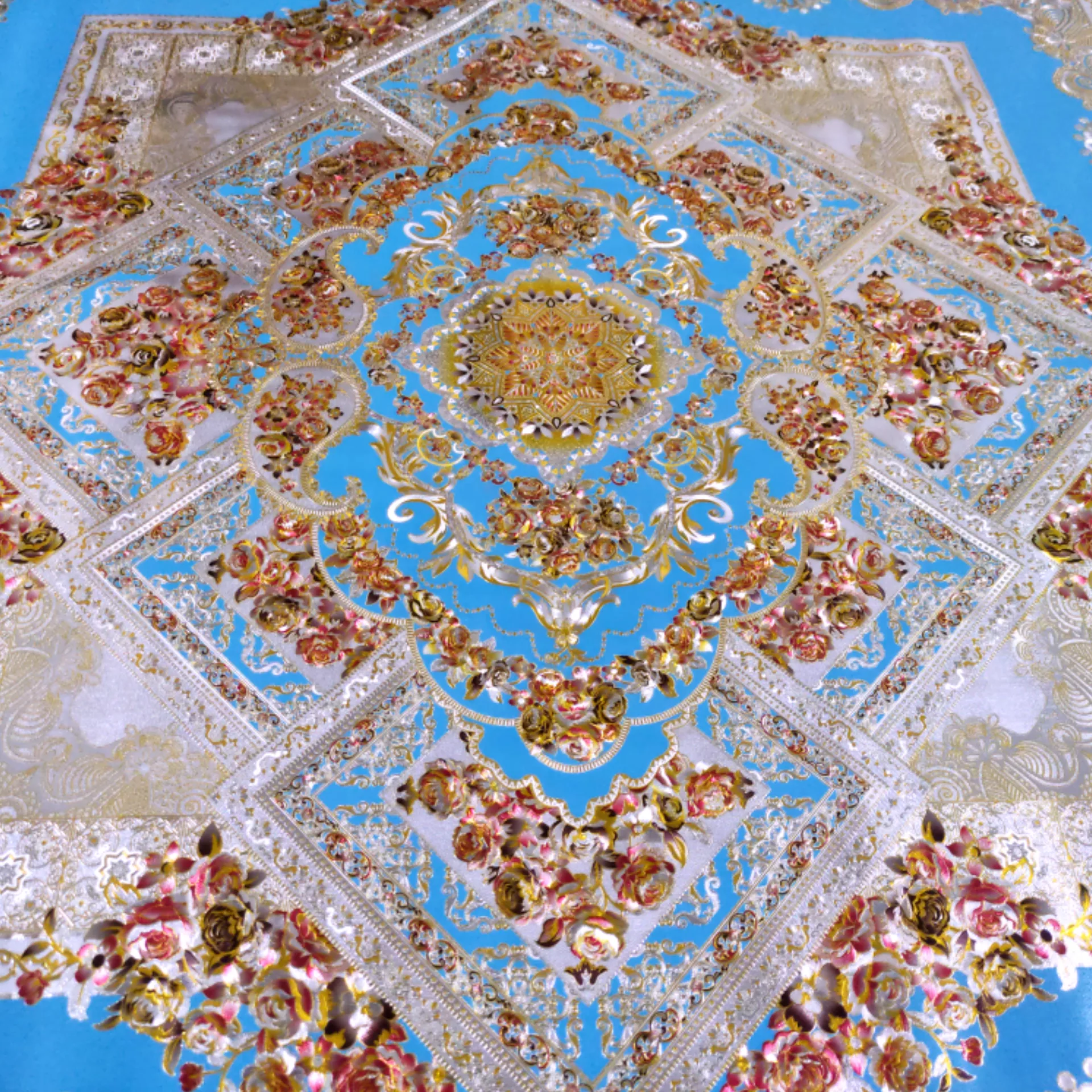 سفره 4 نفره مدل ترمه کد 114