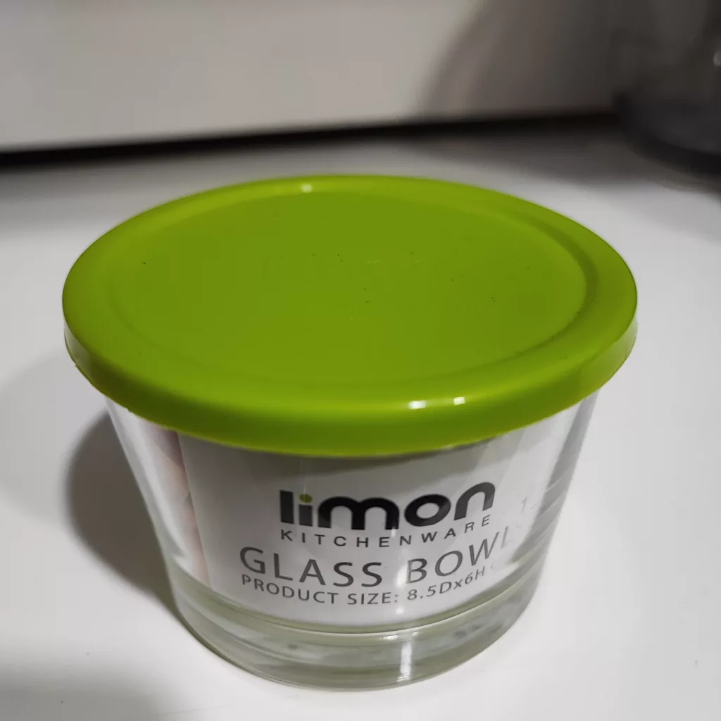 ظرف نگهدارنده لیمون مدل شیشه ای کد 1966