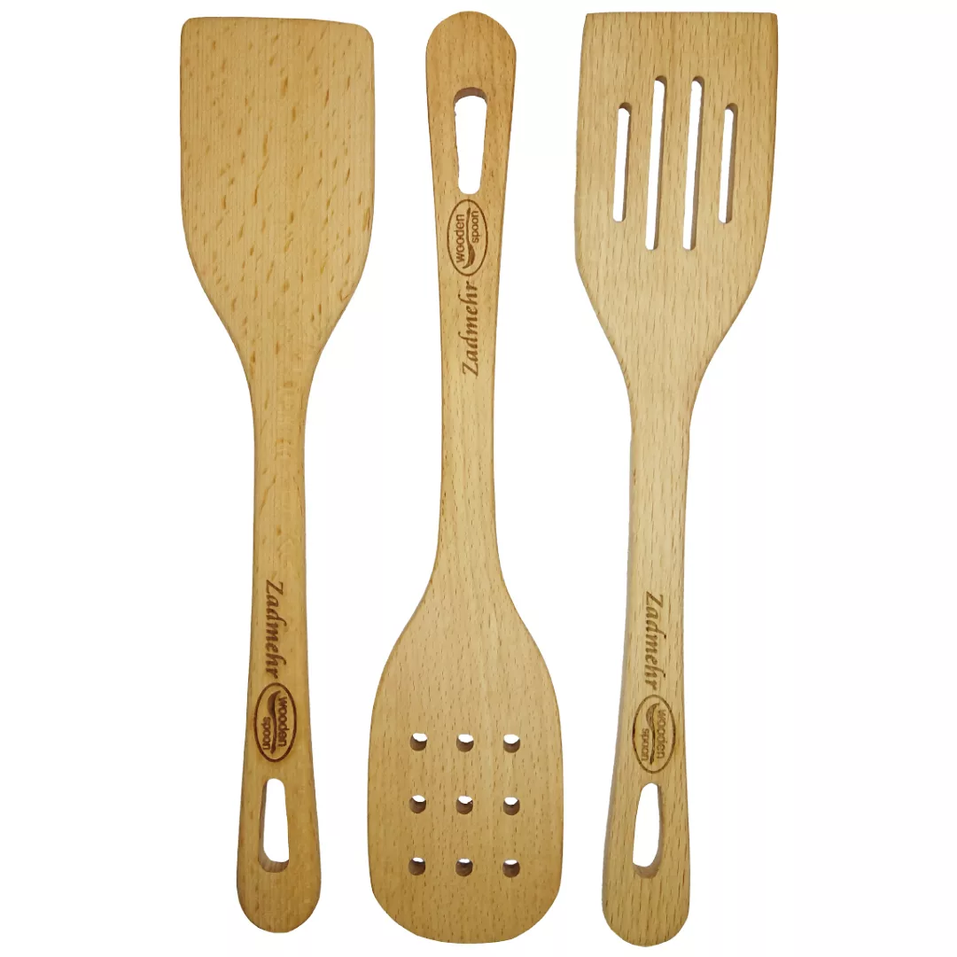 سرویس کفگیر و ملاقه 3 پارچه زادمهر مدل راش k256