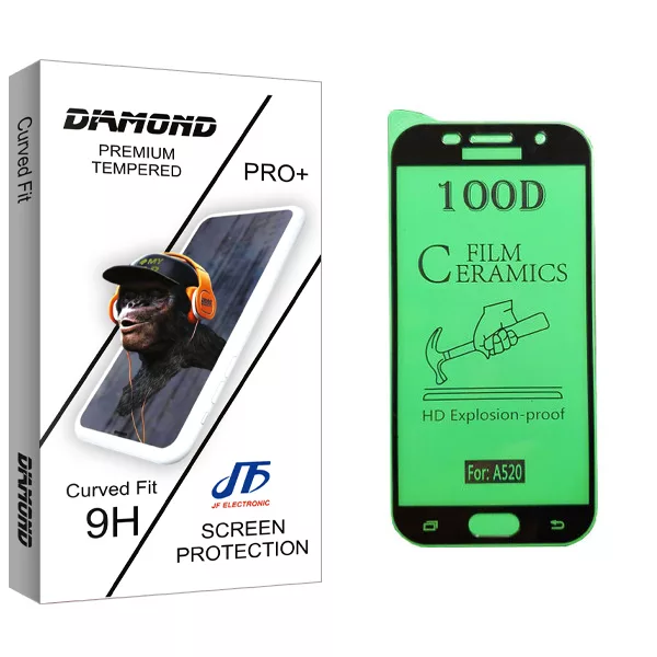 محافظ صفحه نمایش سرامیکی جی اف مدل Diamond glass مناسب برای گوشی موبایل سامسونگ Galaxy A5 2017/ A520