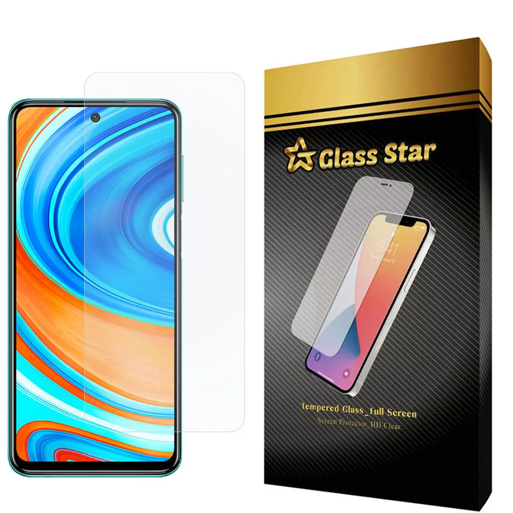 محافظ صفحه نمایش گلس استار مدل SDE مناسب برای گوشی موبایل شیائومی Redmi Note 9 Pro