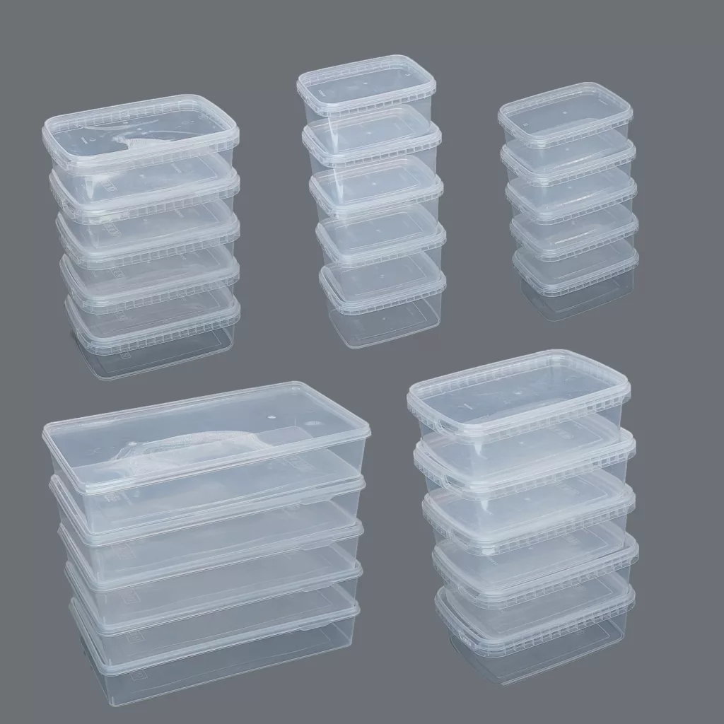 ظرف نگهدارنده پولاد پویش مدل فریزری بسته 25 عددی