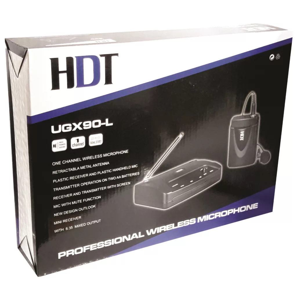 میکروفن بی سیم یقه ای اچ دی تی مدل UGX90