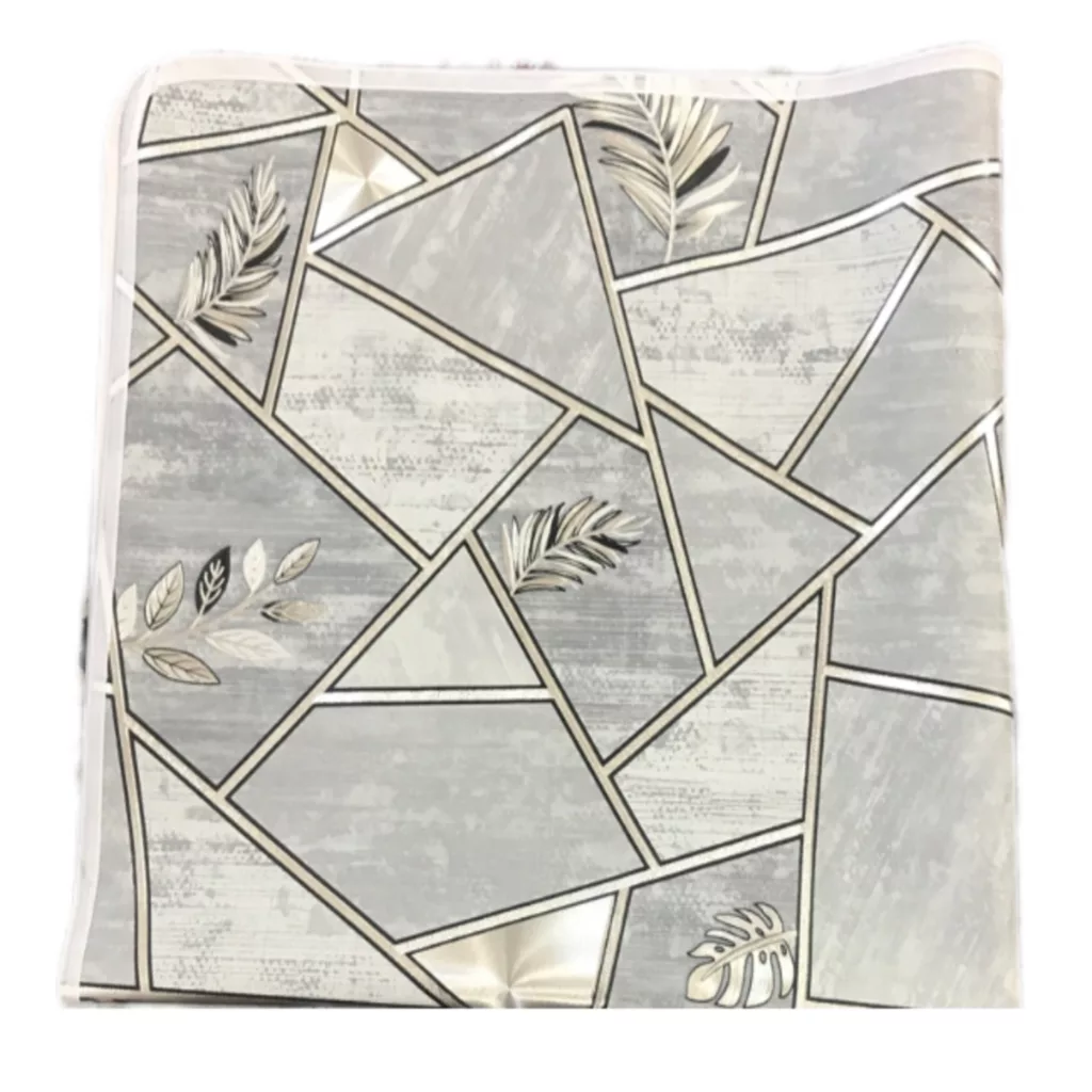 سفره 10 نفره مدل لوتوس طرح پشت نخی سایز 200×140 سانتی متر کد 04