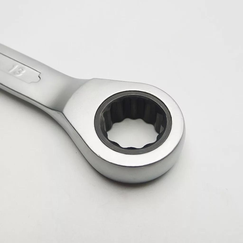 آچار یکسر تخت و یکسر رینگی جغجغه ای آزد مدل KH-13 سایز 13 میلی متر