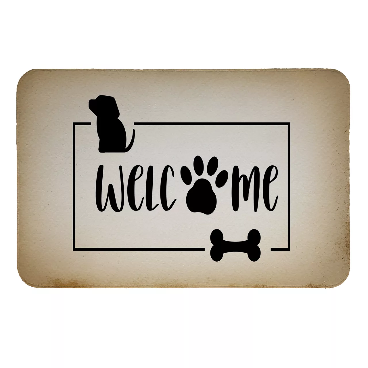 پادری طرح welcome کد 9521 سایز 50 × 80 سانتی متر