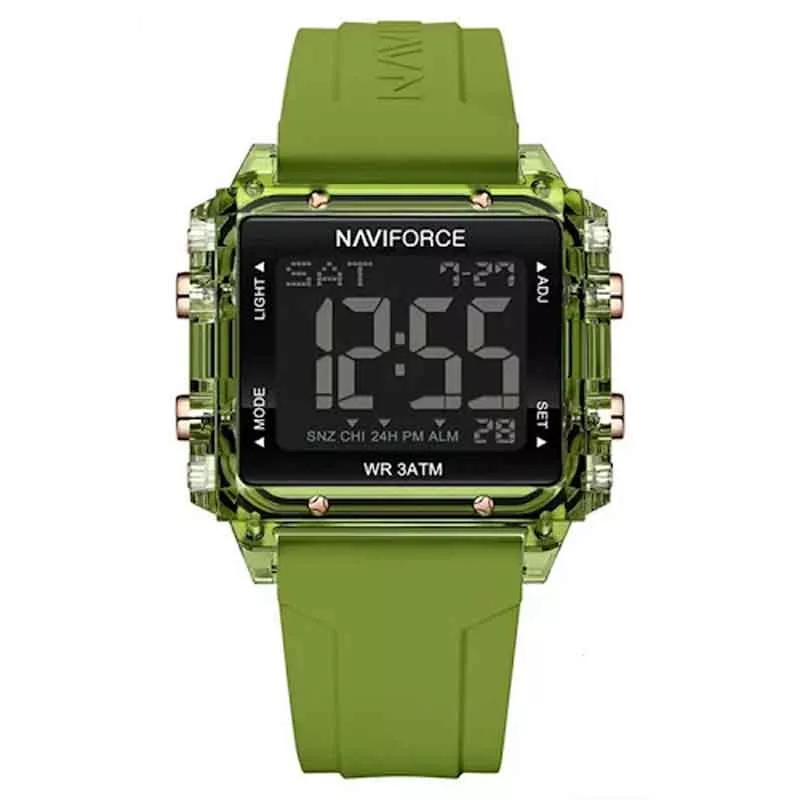 ساعت مچی دیجیتال نیوی فورس مدل NF7101 GN GN
