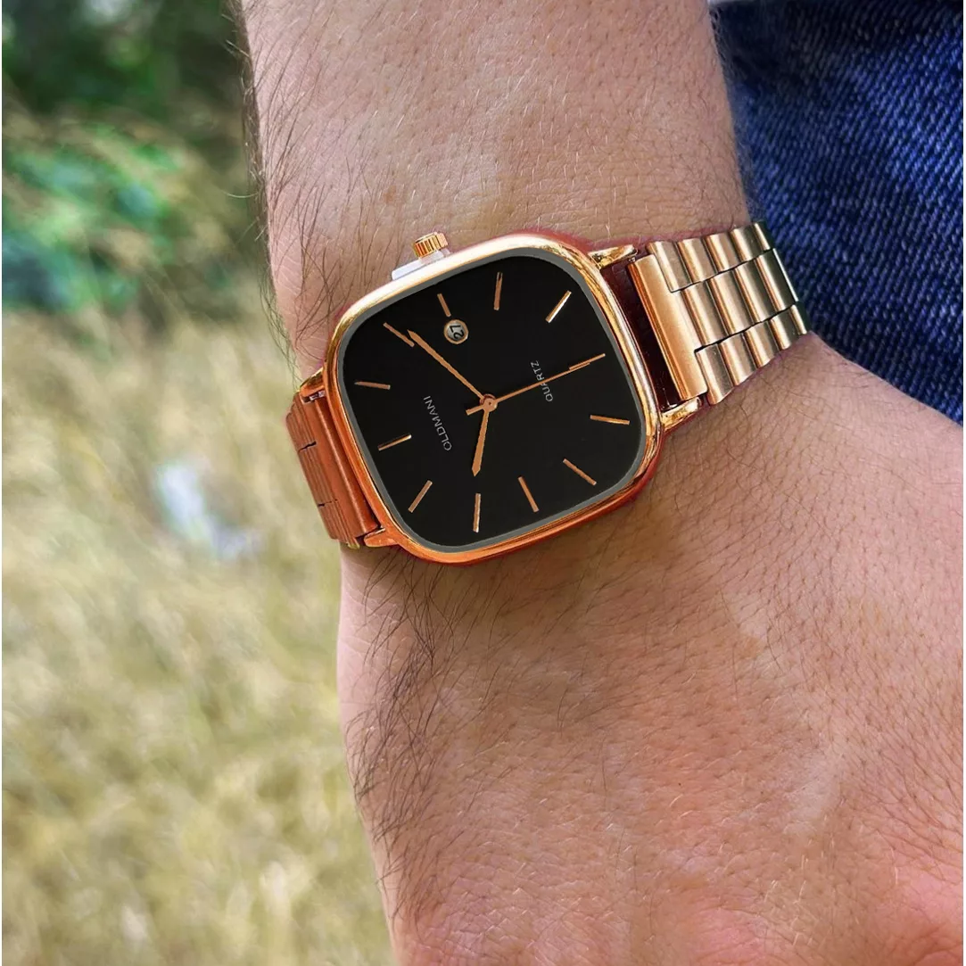 ساعت مچی عقربه‌ای کوارتز مردانه مدل الدمانی کد OLD-ROZ1