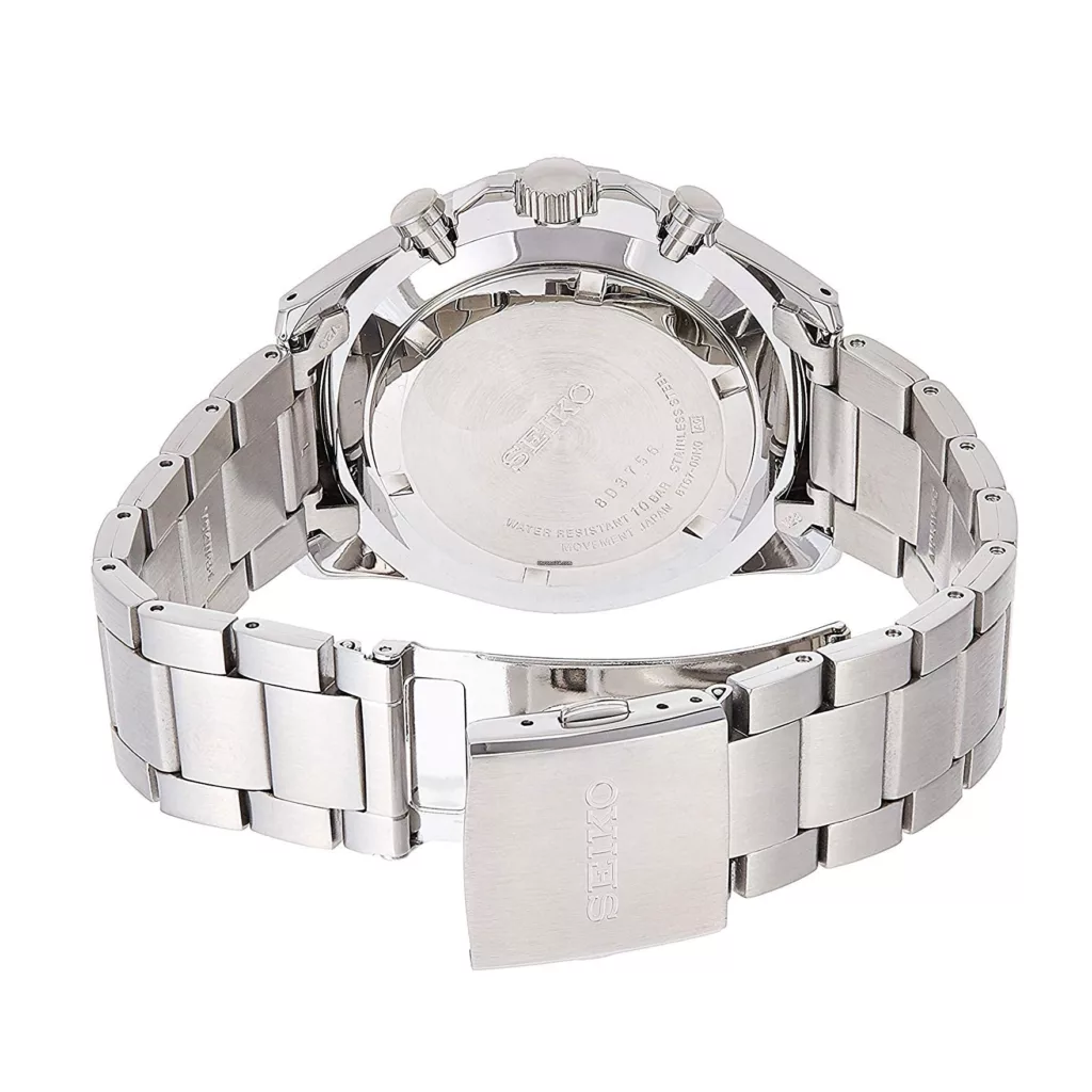 ساعت مچی عقربه‌ای کوارتز مردانه کرنوگراف سیکو مدل SSB379