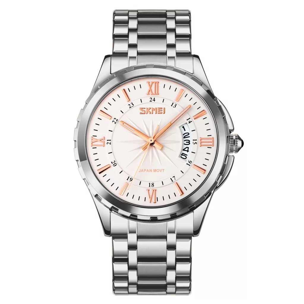 ساعت مچی عقربه‌ای کوارتز مردانه اسکمی مدل  9069 plus japan movt کد 02