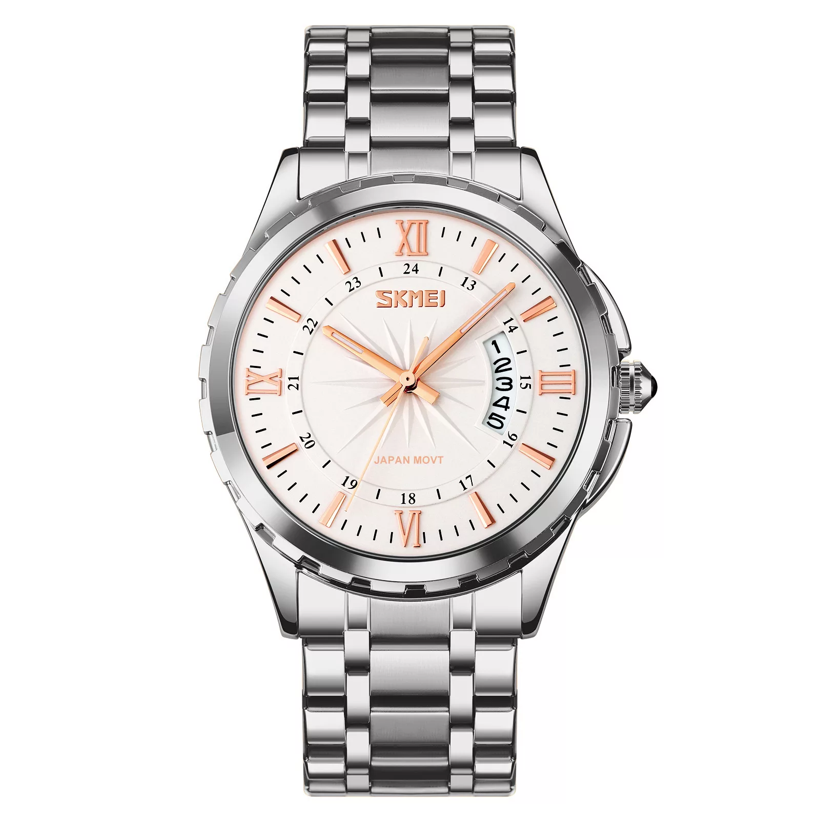 ساعت مچی عقربه‌ای کوارتز مردانه اسکمی مدل  9069 plus japan movt کد 02
