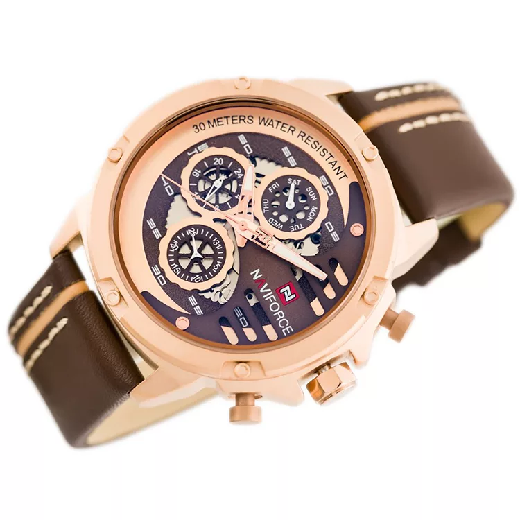 ساعت مچی عقربه‌ای مردانه نیوی فورس مدل nf9110