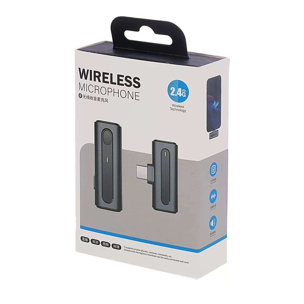 میکروفن یقه ای مدل  K93 Dual mic Type-c