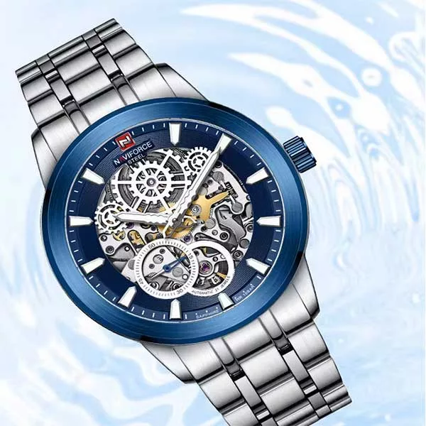 ساعت مچی عقربه‌ای مردانه نیوی فورس مدل NFS1002 S BE