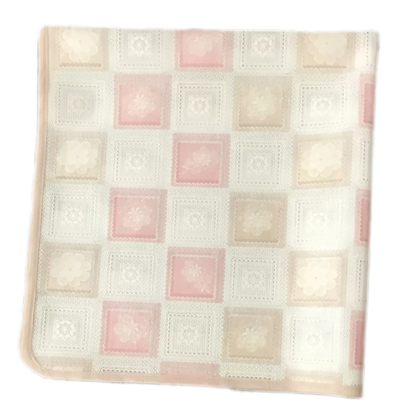 سفره 6 نفره مدل رویال طرح گیپور 140x100 سانتی متر کد 015