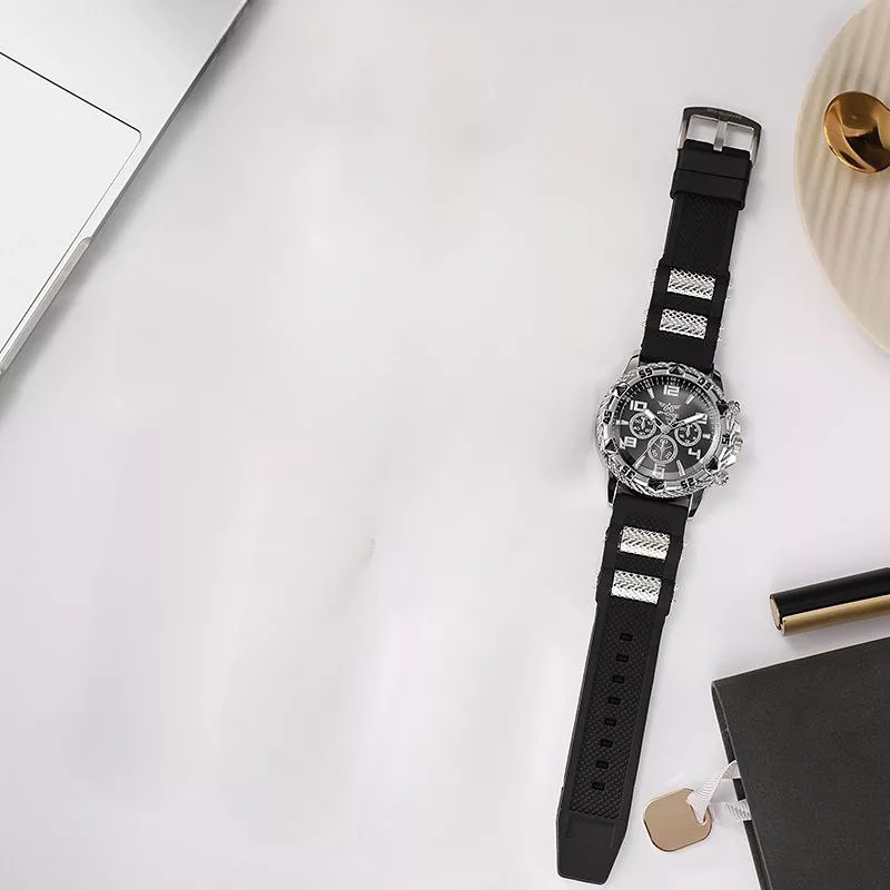 ساعت مچی عقربه‌ای مردانه ژوی مدل تک موتوره بند پیو کد 3