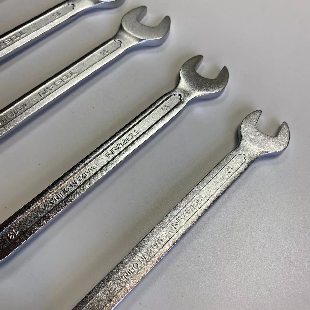 آچار یکسر تخت و یکسر رینگی توسن مدل T101-S12 مجموعه 12 عددی