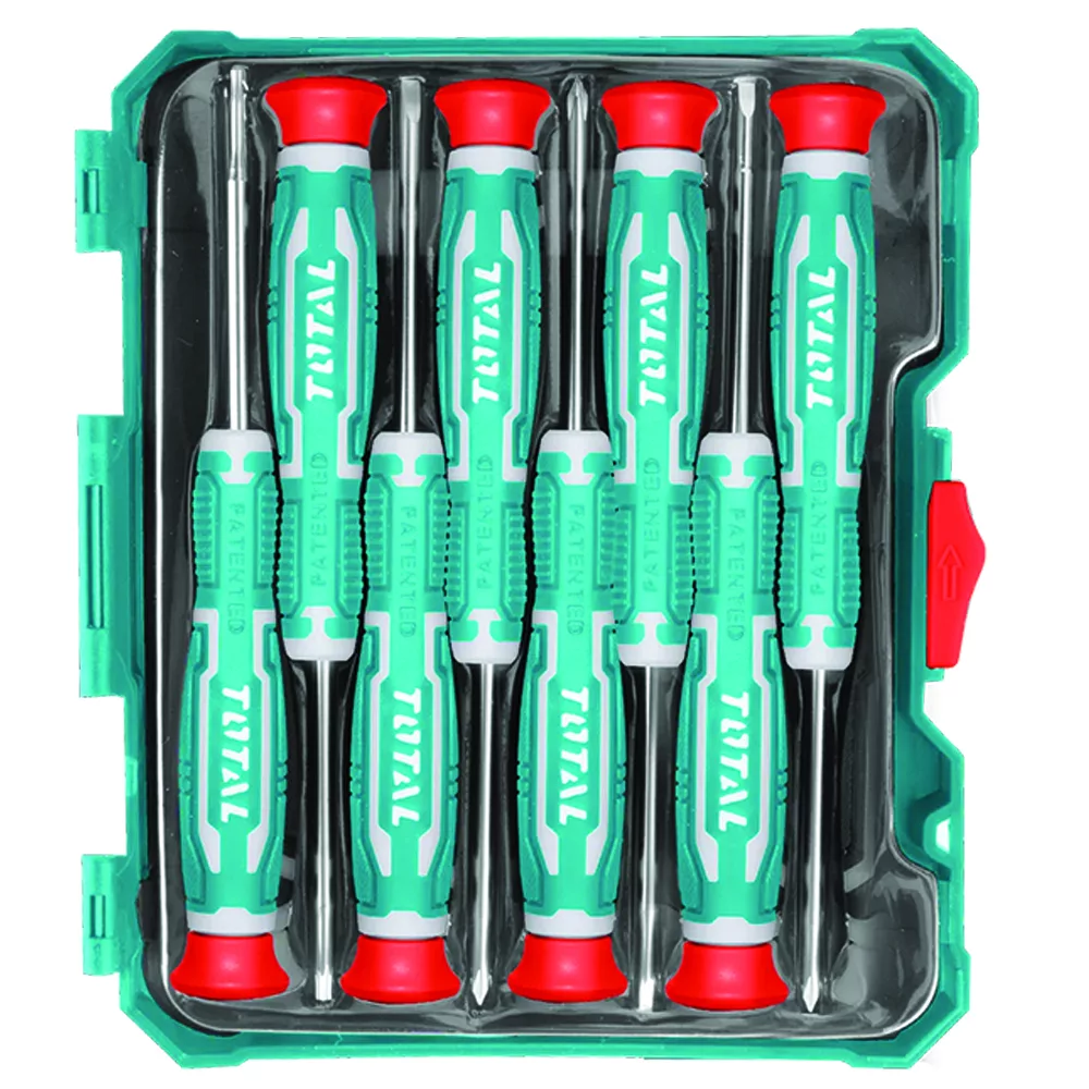پیچ گوشتی ساعتی توتال مدل THT250826 مجموعه 8 عددی