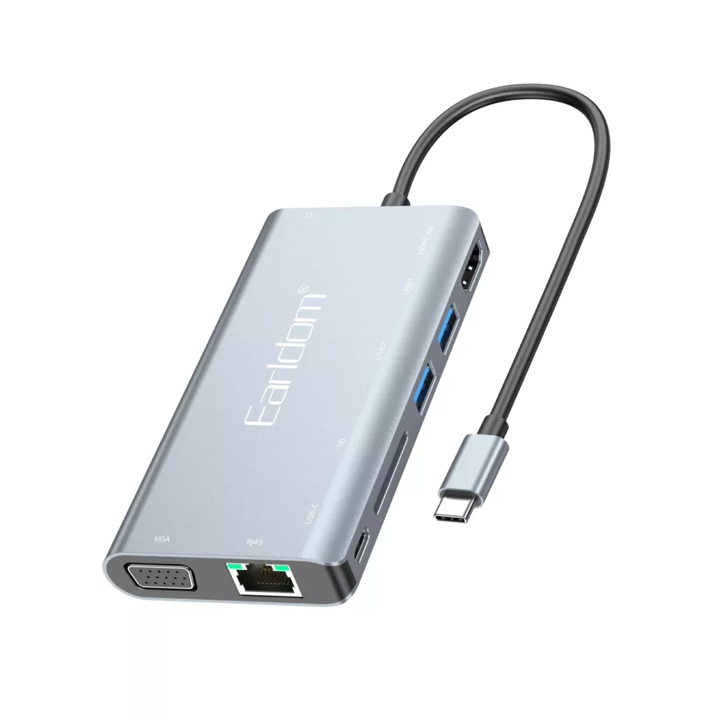 هاب 8 پورت USB-C ارلدام مدل 8IN1 W29