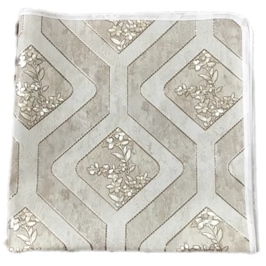 سفره 3 نفره مدل لوتوس طرح پشت نخی سایز 100×70 سانتی متر کد 05