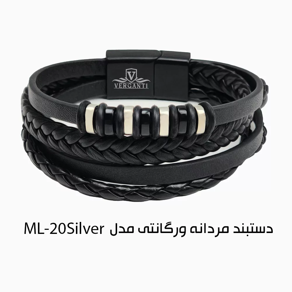 ساعت مچی عقربه‌ای کوارتز مردانه اسکمی مدل 9069SIBBK به همراه دستبند