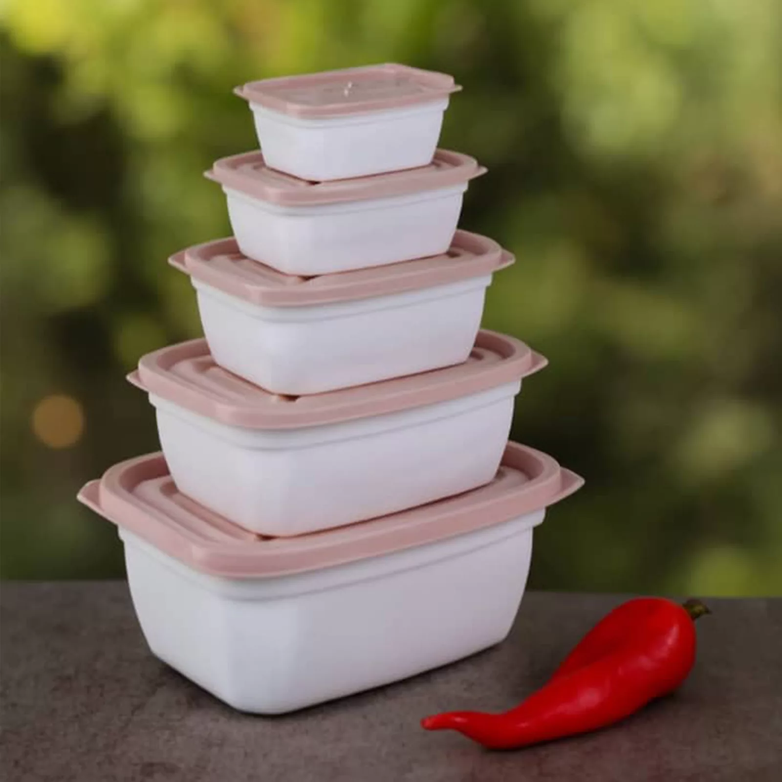 ظرف نگهدارنده مهروز مدل SE-0068 بسته 5 عددی