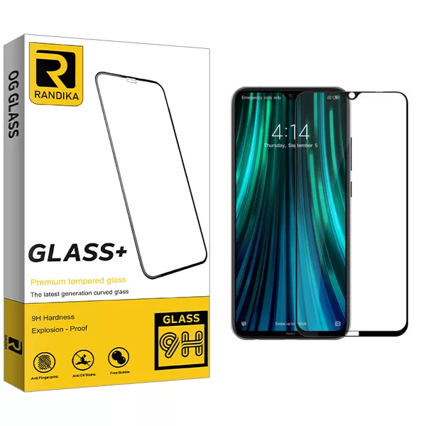 محافظ صفحه نمایش راندیکا مدل GLD مناسب برای گوشی موبایل شیائومی Redmi Note 8 Pro