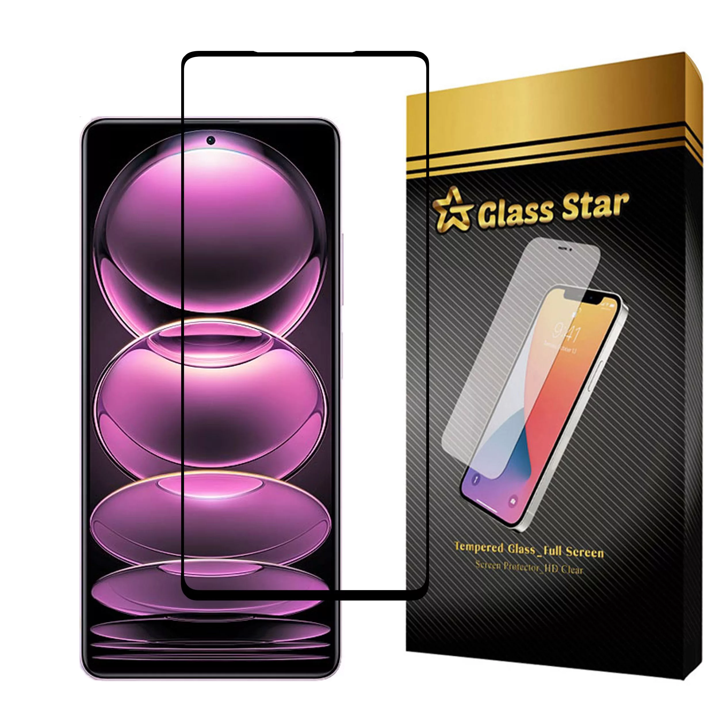 محافظ صفحه نمایش گلس استار مدل FULPLUSS مناسب برای گوشی موبایل شیائومی Redmi Note 12 Pro 5G