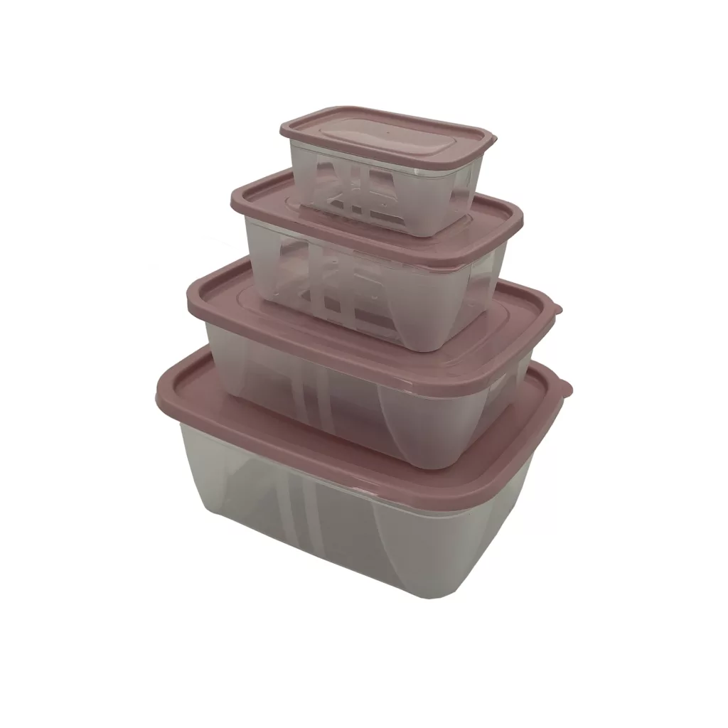 ظرف نگهدارنده اشکان مدل شاندیز  مجموعه 4 عددی