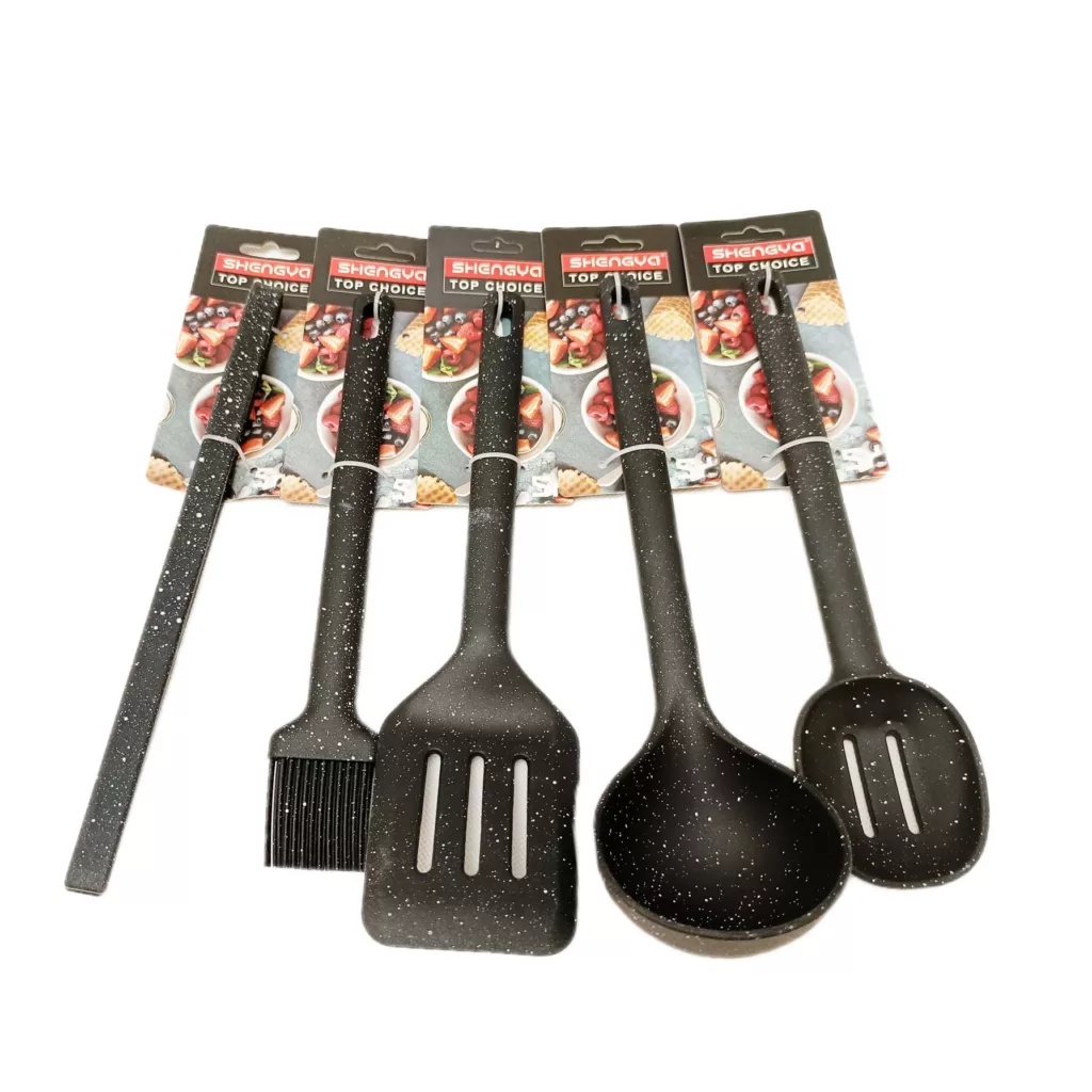 سرویس کفگیر و ملاقه 5 پارچه شنگیا مدل 005