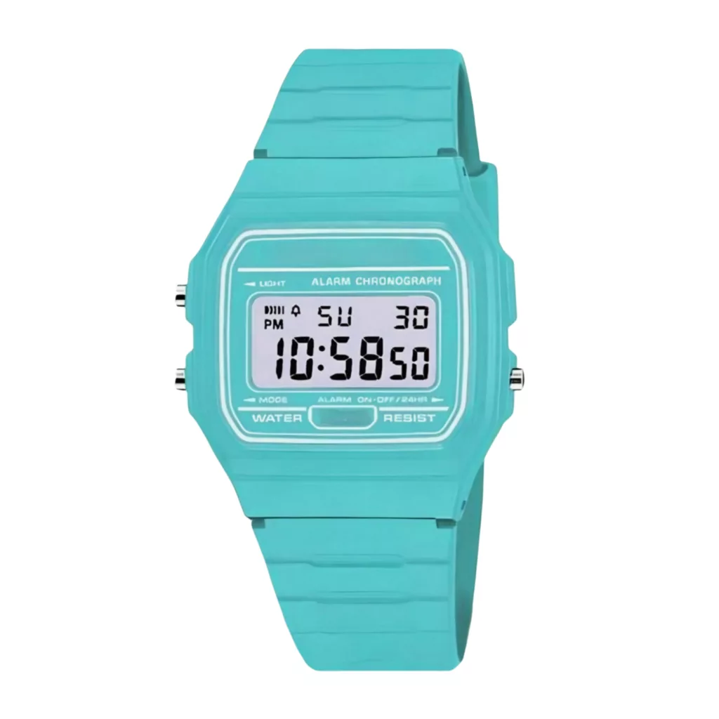 ساعت مچی دیجیتال مدل مینیمال اسپرت کرنوگراف بند پیو کد 3