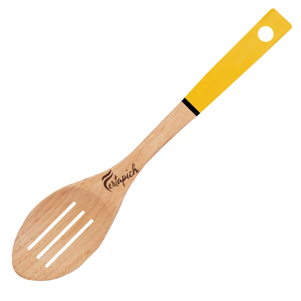 سرویس کفگیر و ملاقه 2 پارچه فرتاپیچ مدل چوبی کد 023