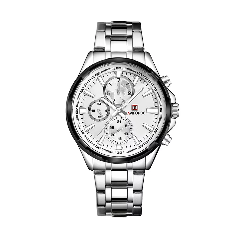 ساعت مچی عقربه‌ای کوارتز مردانه نیوی فورس مدل nf9089