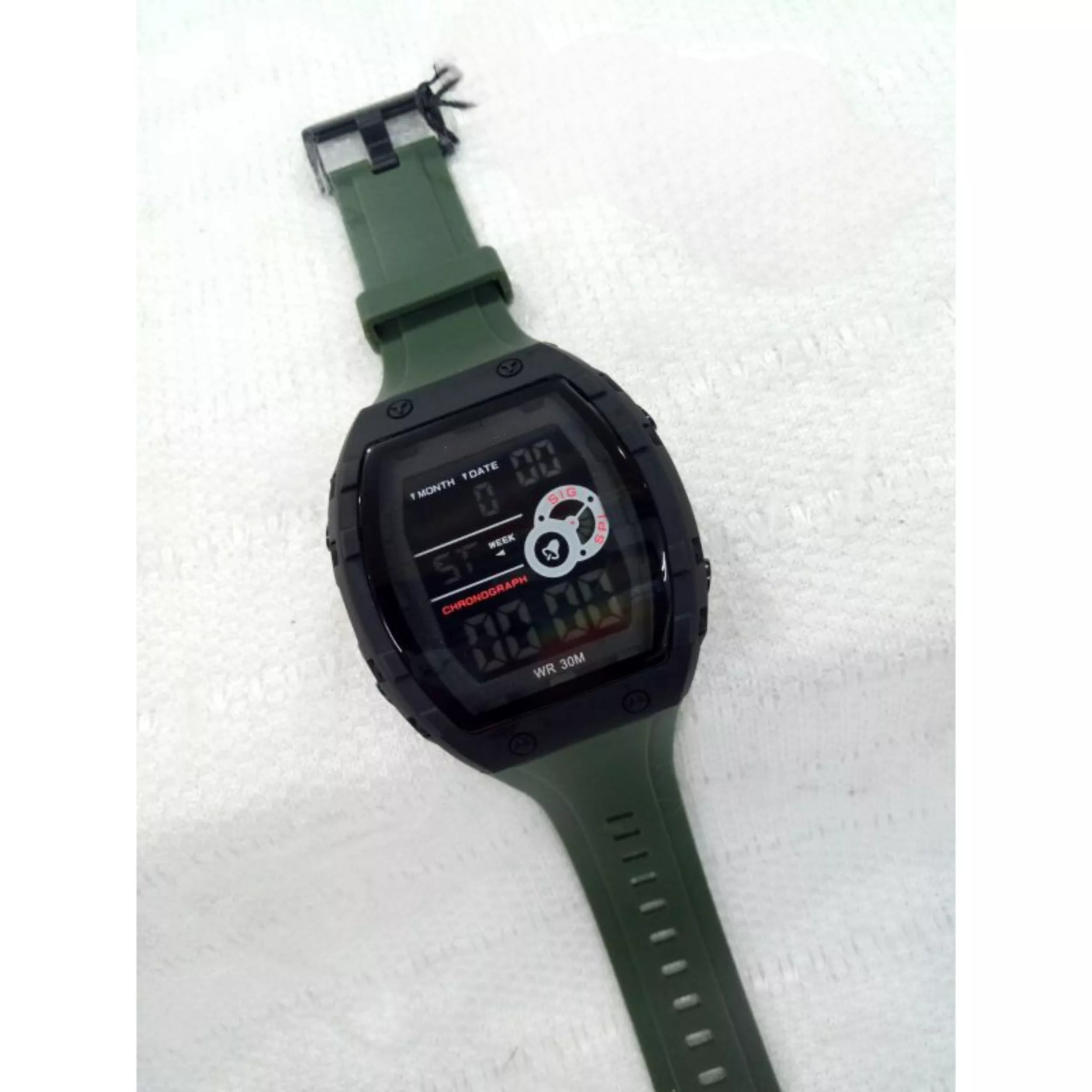 ساعت مچی دیجیتال مدل تک‌ زمانه بند پیو کرنومتر دار کد 1