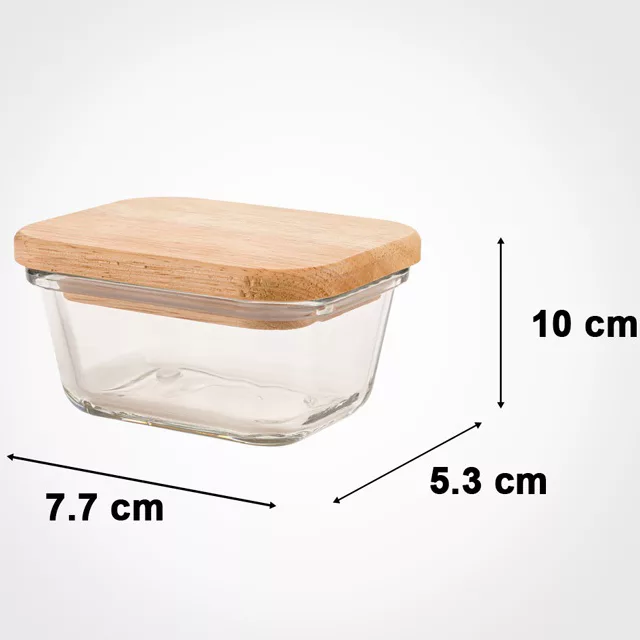 ظرف نگهدارنده لیمون مدل درب چوبی کد RM180