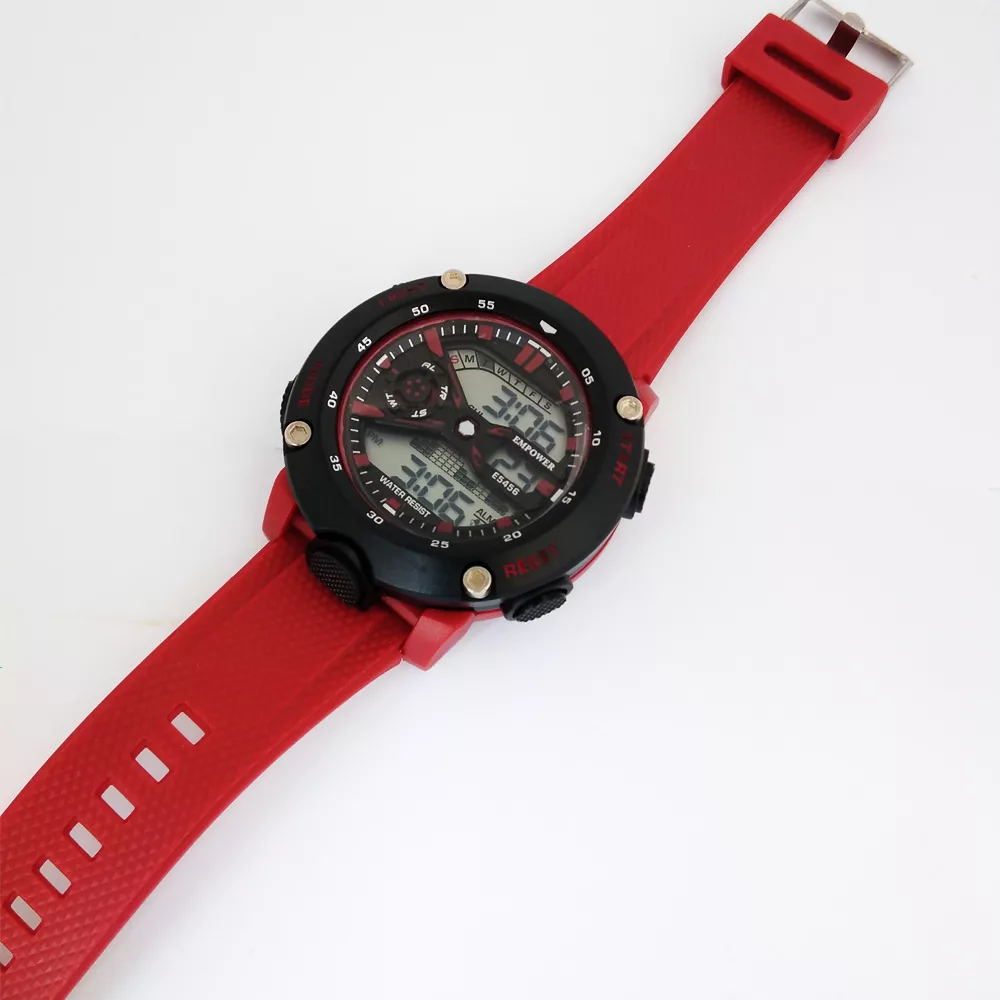 ساعت مچی دیجیتال مردانه امپاور مدل ورزشی اسپرت ضدآب SPORT چراغدار استخری کد 333