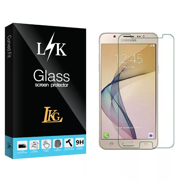 محافظ صفحه نمایش شیشه ای ال کا جی مدل LK Glass مناسب برای گوشی موبایل سامسونگ Galaxy J7