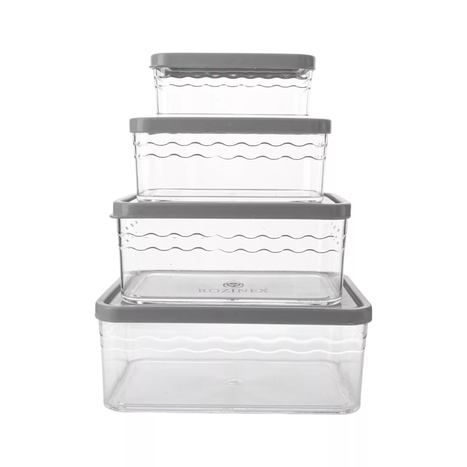 ظرف نگهدارنده روزینکس مدل مانا مجموعه 4 عددی