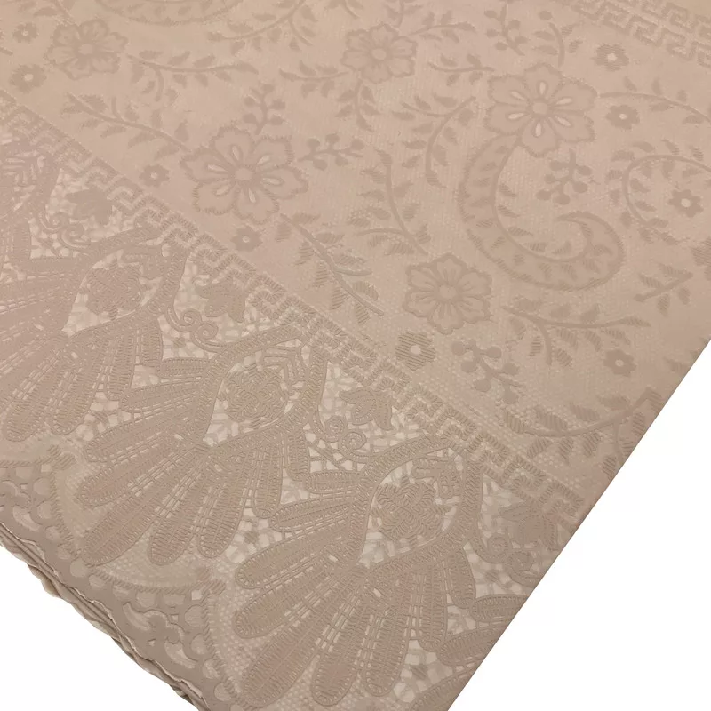 سفره شش نفره مدل گل برجسته