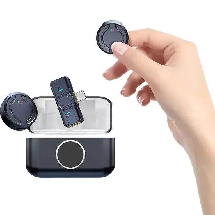 ست میکروفن بی سیم مدل Q81 با درگاه اتصال usb type c