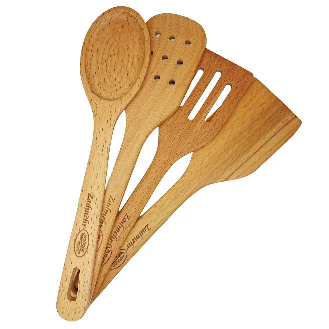 سرویس کفگیر 4 پارچه زادمهر مدل k4004