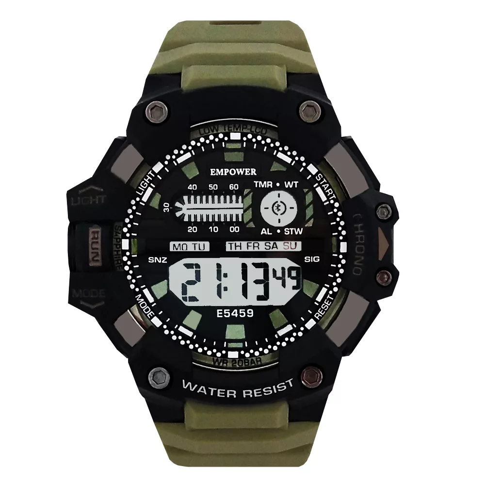 ساعت مچی دیجیتال مردانه امپاور مدل ضدآب چراغدار اسپرت کد 21.8