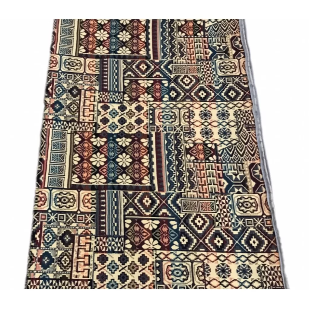 زیر سفره 14 نفره مدل ترکمن طرح 2 رو کد 02