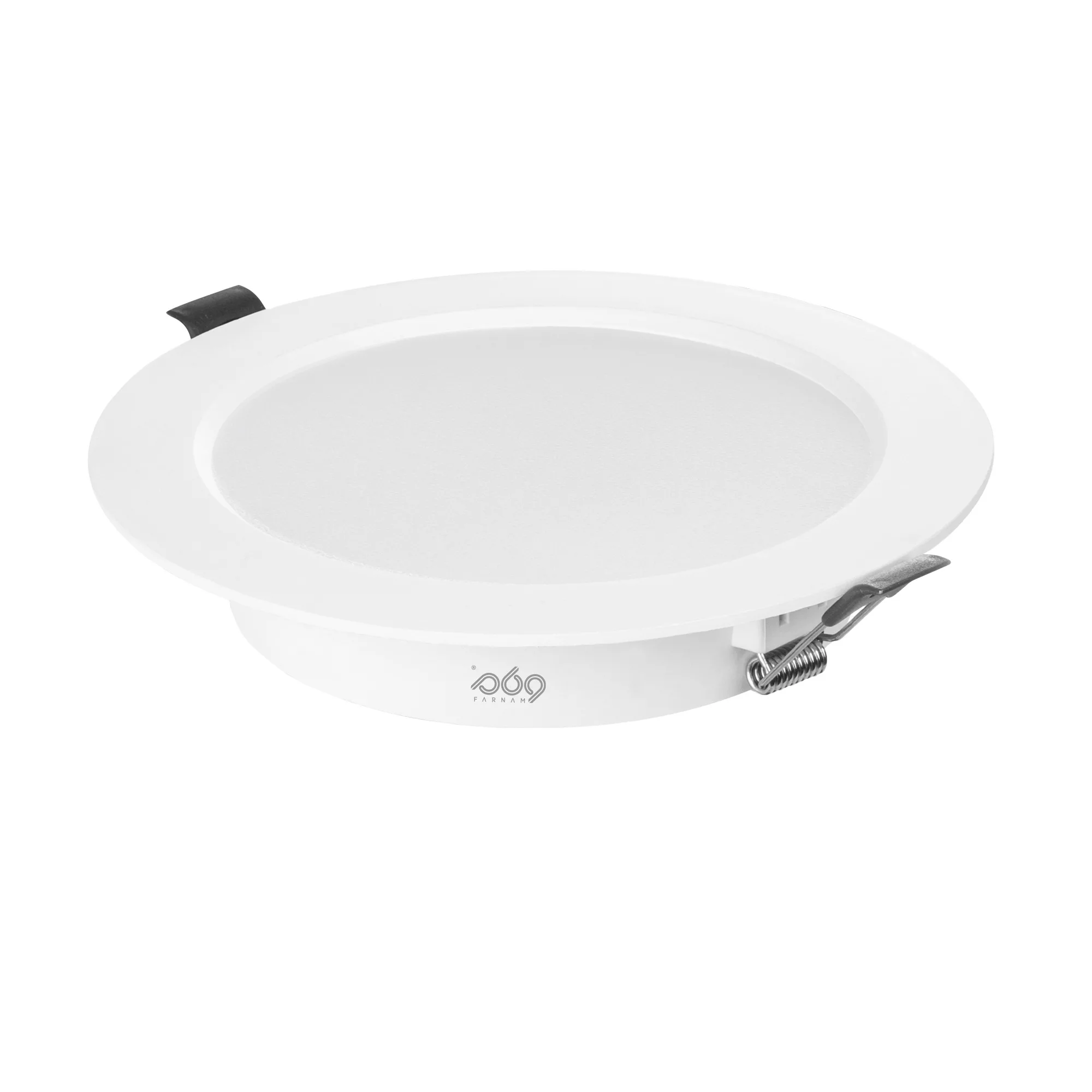 پنل ال ای دی 12 وات فرنام مدل سقفی گرد توکار