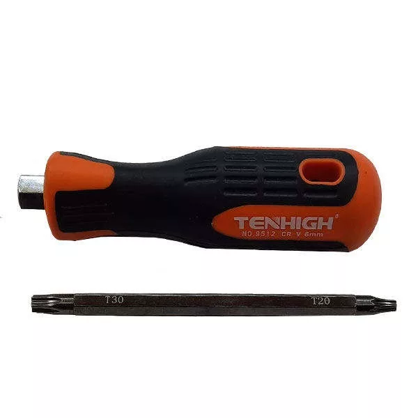 پیچ گوشتی ستاره ای دوطرفه تنهای مدل TENHIGH-20-30