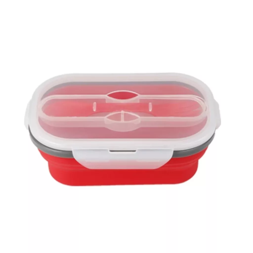 ظرف غذا مدل سیلیکونی طرح تاشو