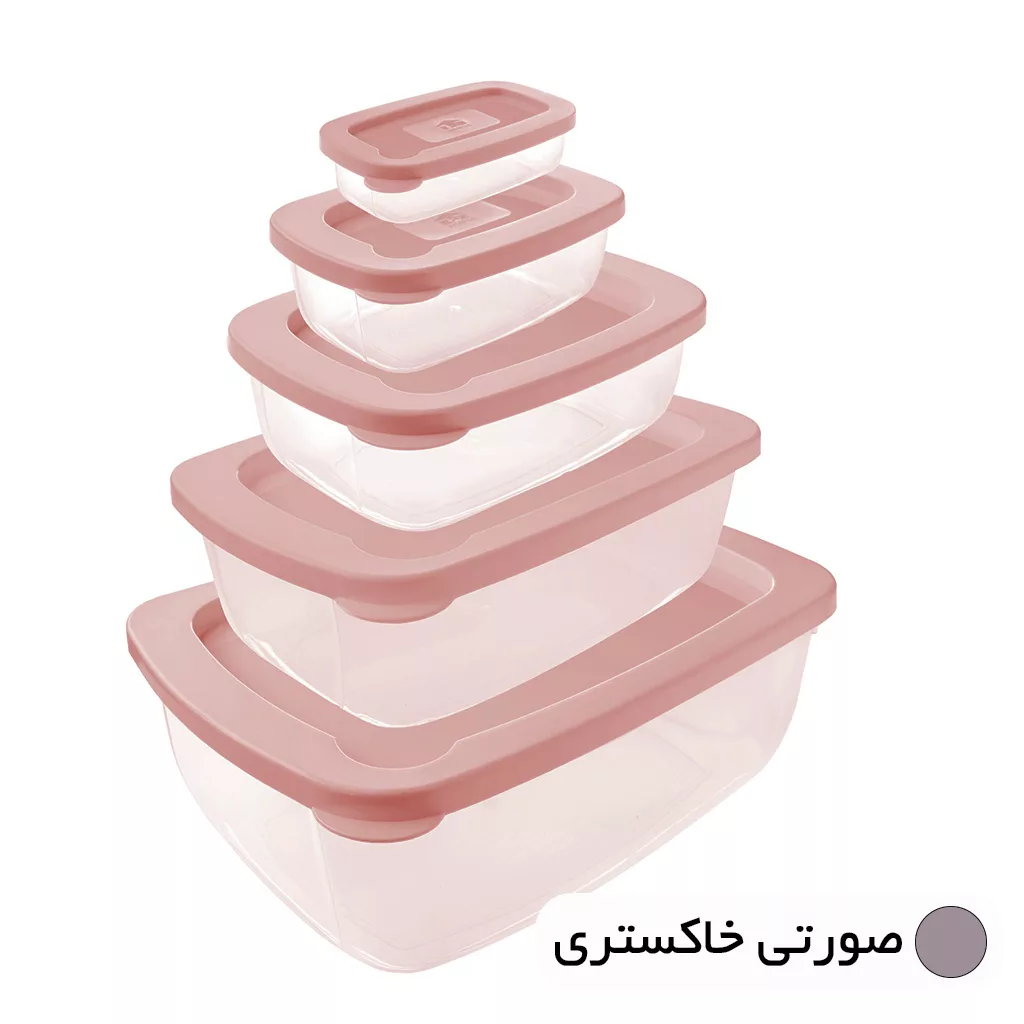 ظرف نگهدارنده مانیا مدل 101010 مجموعه 5 عددی