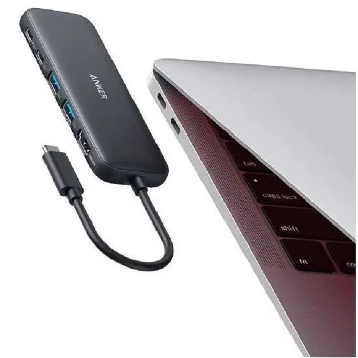 هاب 5 پورت USB-C انکر مدل A8355